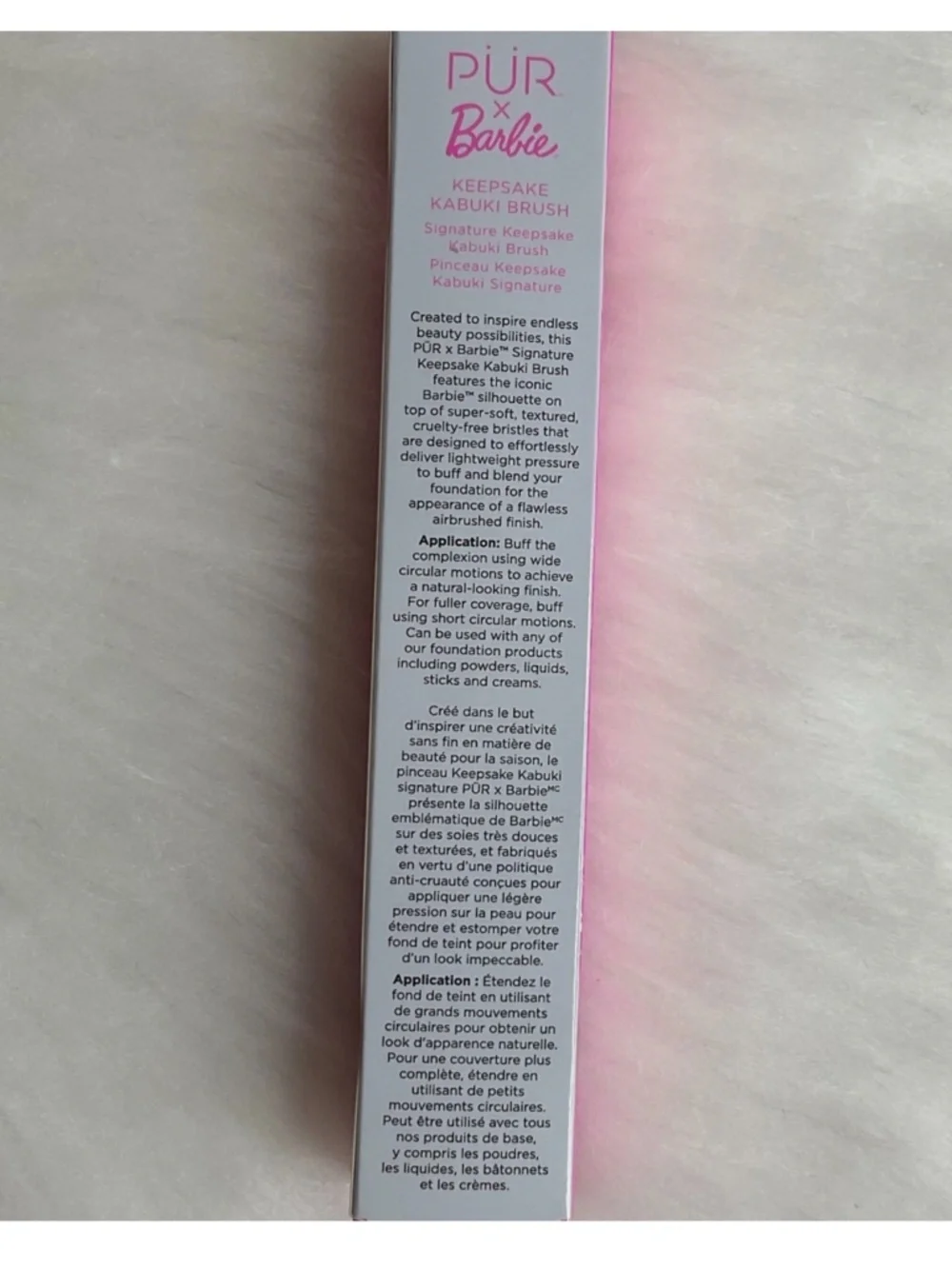 PUR COSMETICS x BARBIE KEEPSAKE KABUKI BRUSH~ 2020 LIMITED EDITION ~ BNIB